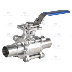 Extended Butt-Weld 3PC Encapsulated 2-Way Ball Valve - PTFE -316L - (BVBWE)