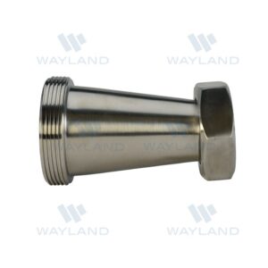 Threaded Bevel Seat x Plain Bevel With Hex Nut Concentric Reducer (31TP)