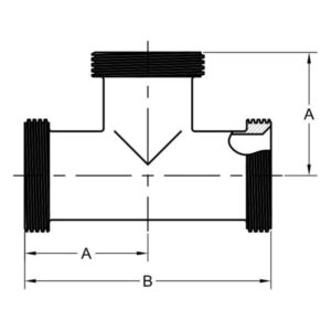 Threaded Ends Equal Tee (7)