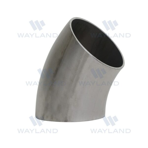 Weld Short 45 Elbow - Unpol (2WK-U)