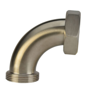 Threaded Bevel Seat x Plain Bevel Seat With Hex Nut 90° Elbow (2F)