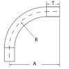 Polished 90° Weld Sweep Elbow (2SXL) - Image 2