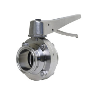 Standard Clamp Butterfly Valve With Stainless Trigger Handle (BFVTC-TS)