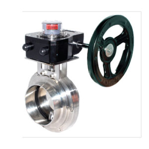 HX Butt-Weld Butterfly Valve With Gear Operator (BFVHXBW-GO)