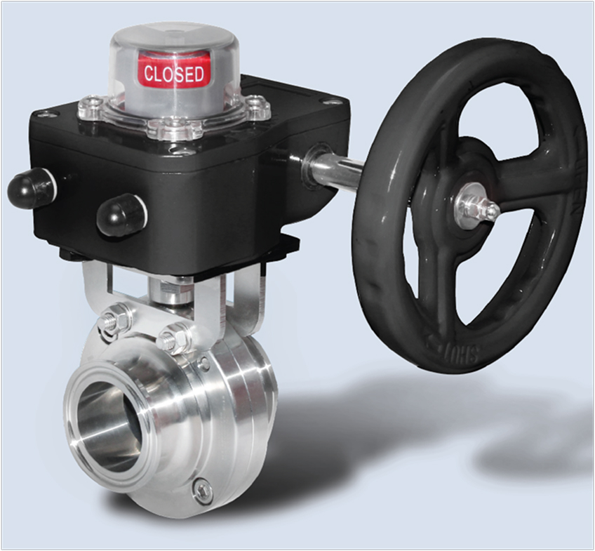 Wayland HX Series gear-operated butterfly valves