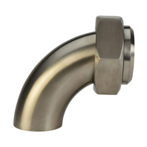 90° Weld x Plain Bevel Seat With Hex Nut (L2F)