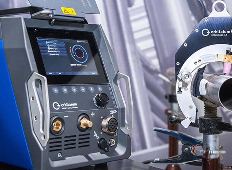 Manual and orbital welding for custom stainless steel fabrication