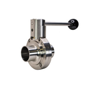 Standard Butt-Weld Butterfly Valve With Pull Handle (BFVBW-PH)