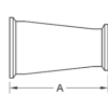 Female I-Line Concentric Reducer (3115I-15I) - Image 2