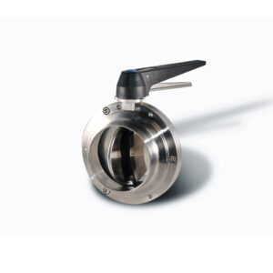 HX Butt-Weld Butterfly Valve With Black Plastic Trigger Handle (BFVHXBW-TP)