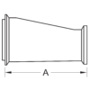 Male x Female I-Line Eccentric Reducer (3214I-15I) - Image 2