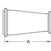 Male x Male I-Line Concentric Reducer (3114I-14I) - Image 2