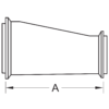 Male x Male I Line Eccentric Reducer (3214I-14I) - Image 2