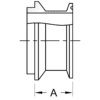 Male I-Line x Clamp Adapters (17-14I-14MP) - Image 2