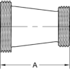 Threaded Bevel Seat x Threaded Bevel Seat Concentric Reducer (31TT) - Image 2