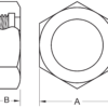 Union Hex Nut (13H) - Image 3